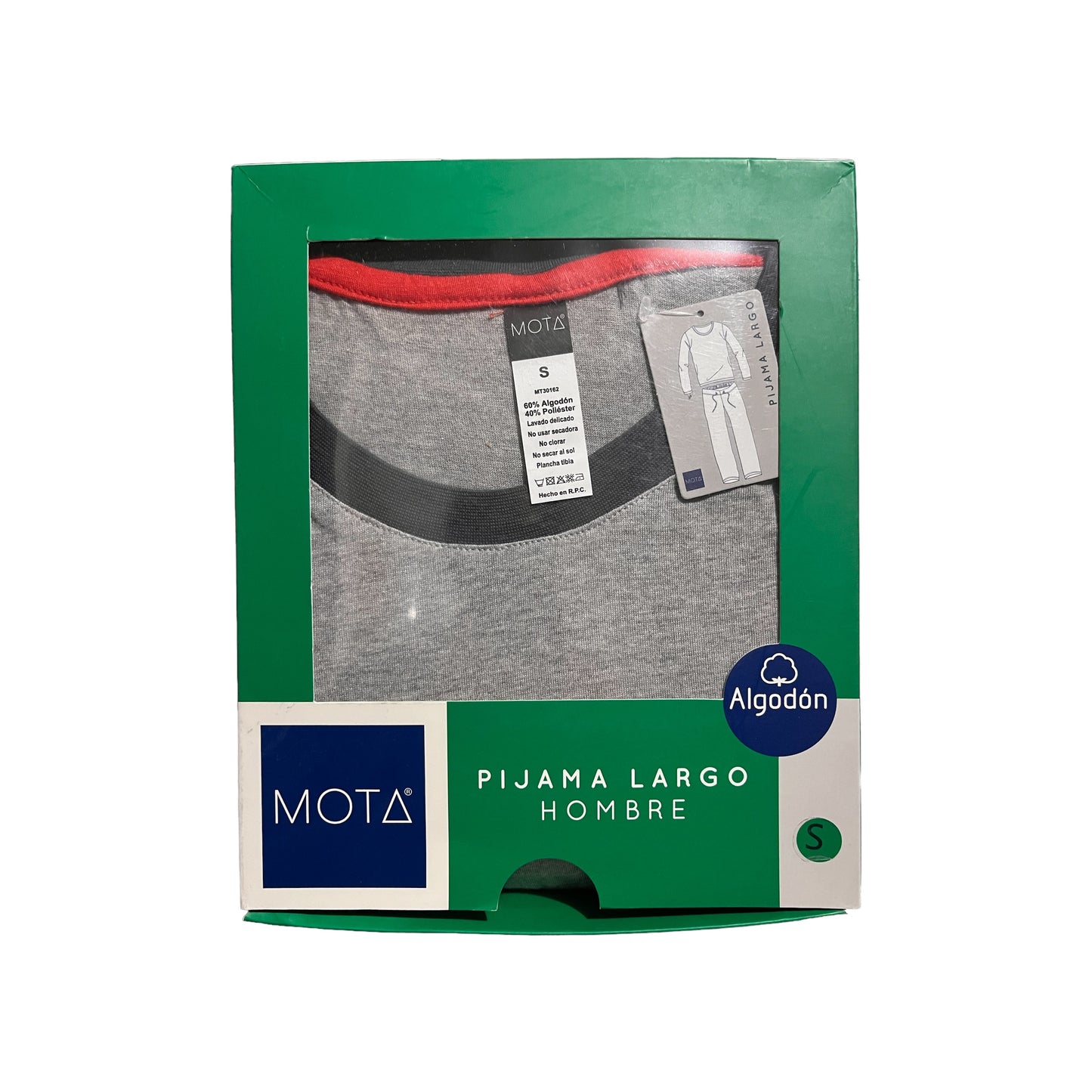 PIJAMA HOMBRE ALGODON MOTA